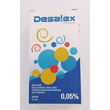 Desalex 0.05% Jarabe Frasco x 15 ml  