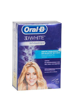 //BANDAS ORAL-B 3D WHITE WHITESTRIPS CINTAS CON GEL X14UND              