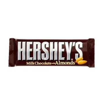 Chocolatina Hershey´S Chocolate Y Almendras x 41 gr  