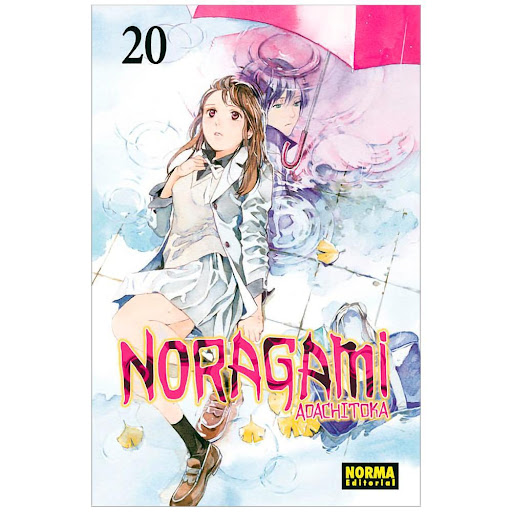 Noragami No. 20 Editorial Norma Libro x 1.0 NORAGAMI 20   Autores:Adachitoka  Colecciones:CÓMIC MANGA  Editoriales:NORMA Editorial  Series:NORAGAMI   ¿YATO SERÁ CAPAZ DE CUMPLIR CON SU PROMESA?  Yato le ha prometido a Hiyori que se enfrentará a
