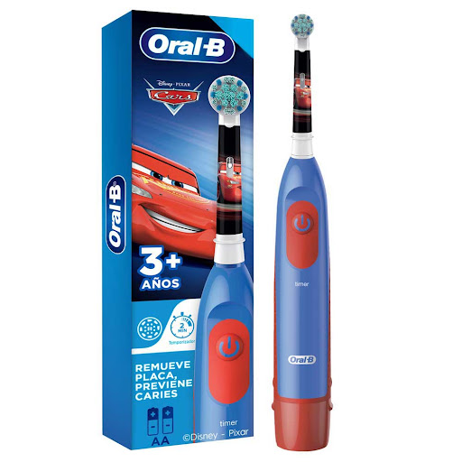 Cepillo de Dientes Eléctrico para niños Oral-B Disney Pixar Cars Caja x  und