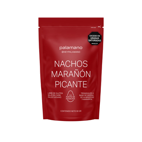 Nachos Palamano Marañón   Picante Paquete x 90 gr