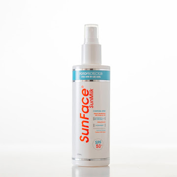Fotoprotector Sunface   Sunmilk Spf 50 Solar Spray x 220 ml  