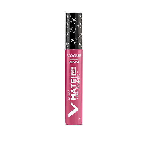 Labial Vogue Resist Mate Con Destellos Tono Estelar Tubo x 3 ml