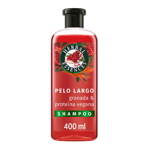 Shampoo Herbal Essences Pelo Largo Granada Botella x 400 ml