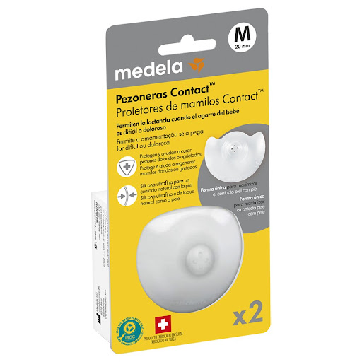 Pezonera De Contacto Medela Talla M Caja x 2 und
