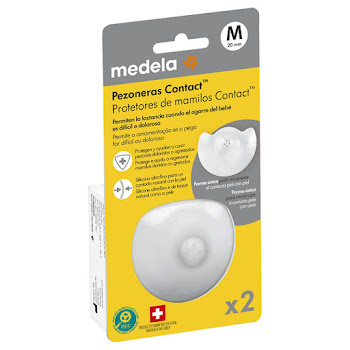 Pezonera De Contacto Medela Talla M Caja x 2 und  