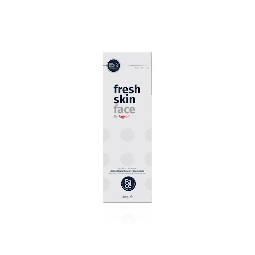 HIDRATANTE FAGRON FRESH SKIN FACE TUBO 80 G SUNGLASS TUBO COLAPSIBLE x 80 G Contiene DLM-72 Complex, con Ácido Hialurónico fraccionado y silicio que promueven una humectación inmediata, prolongada y profunda.
Restaura la barrera lipídica del estrato córneo y mantiene la piel 