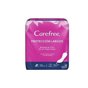 Protector Carefree Sin Fragancia Largos x 40 und  