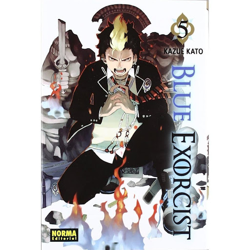 Blue Exorcist No. 5 Editorial Norma Libro x 1.0 BLUE EXORCIST 05   Autores:Kazue Kato  Colecciones:CÓMIC MANGA  Editoriales:NORMA Editorial  Series:BLUE EXORCIST   LOS APRENDICES DE EXORCISTAS VIAJAN A KIOTO A ENFRENTARSE A UNA NUEVA AMENAZA.   Aho