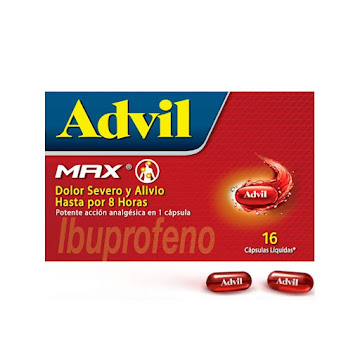 Advil Max Ibuprofeno x 16 Cápsulas  