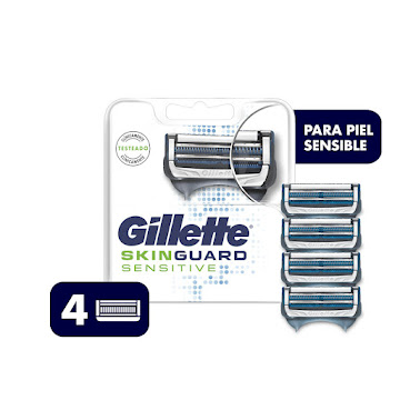 //Repuesto Gillette Skinguard Sensitive x 4Uni  