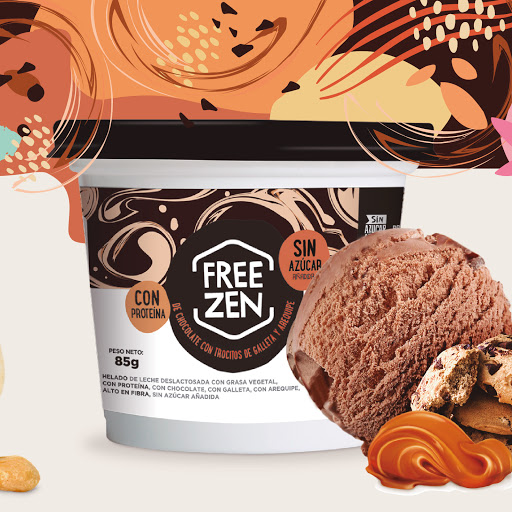 Helado Freezen Sabor Chocolate Y Galleta x 85 gr