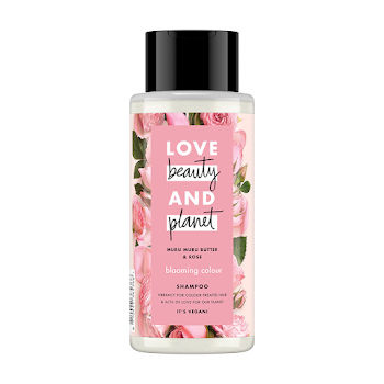Shampoo Love Beauty And Planet Murumuru De Mantequilla Y Rosa Frasco x 400 ml  