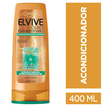 Acondicionador L´Oréal Elvive Oleo Extraord. Rizos Definidos x 400 ml  