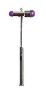 MARTILLO DE REFLEJOS PURPURA CLARO GMD IMPORMEDICAL  x 1 Martillo de reflejos GMD, color púrpura claro, tipo Buck, diseñado para evaluar reflejos tendinosos profundos y sensibilidad cutánea durante exámenes neurológicos. Cuenta con tres funciones integradas