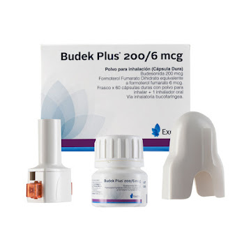Budek Plus 200/6 mcg Caja x 60 Cápsulas undefined