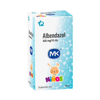 Albendazol Niños Mk 400mg Suspensión Frasco x 10ml  