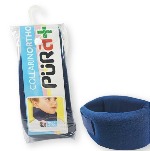 Soporte Cuello Infantil Pura+ Unidad empacada en bolsa individual. Talla única infantil. x 1 Collarín infantil diseñado para brindar soporte y estabilidad en la zona cervical del niño, favoreciendo una postura cómoda durante periodos de descanso, recuperación o protección. Cuenta con diseño e