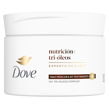 Mascarilla Dove Nutritrioleos Experto en Daños Frasco x 300 g  