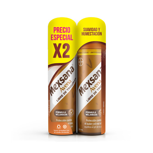 Desodorante para Pies Mexsana Avena 2 Frascos x 260 ml