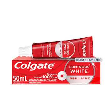 Crema Dental Colgate Luminous White Brilliant x 50 ml  