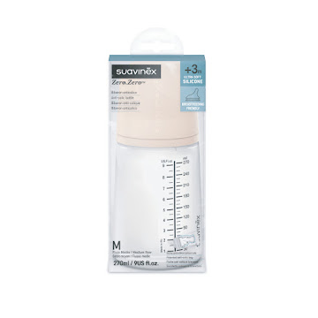 Tetero Anticólicos   Suavinex Zero Zero 3m+ 270 ml x 1 und  