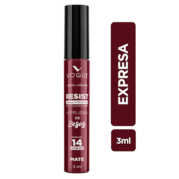 Labial Vogue Resist Tono Expresa x 3 ml  