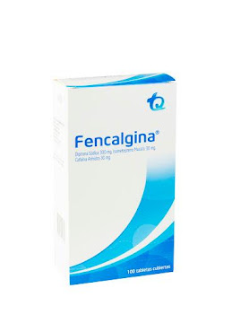 //FENCALGINA CAJA X100TAB. TQ DIPIRONA ISOMETEPTENO CAFEÍNA      