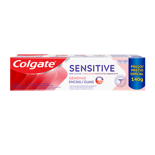 Crema Dental Sensibilidad Colgate Sensitive Pro Alivio Inm Encías Caja x 140 gr
