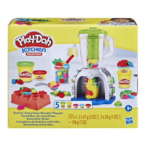Masas Y Plastilinas Play-doh Licuadora De Batidos Coloridos Play Doh  x 1 Este creativo set Play-Doh permite que los niños exploren su imaginación culinaria, transformando frutas y vegetales de juguete en batidos coloridos y únicos. Su diseño dinámico inspira a los pequeños