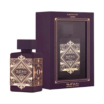 Perfume Lattafa Badee Al Oud Amethyst Eau De Parfum Mujer x 100 ml  