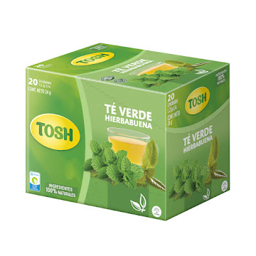 Te Tosh Verde Hierbabuena x 20 sobres  