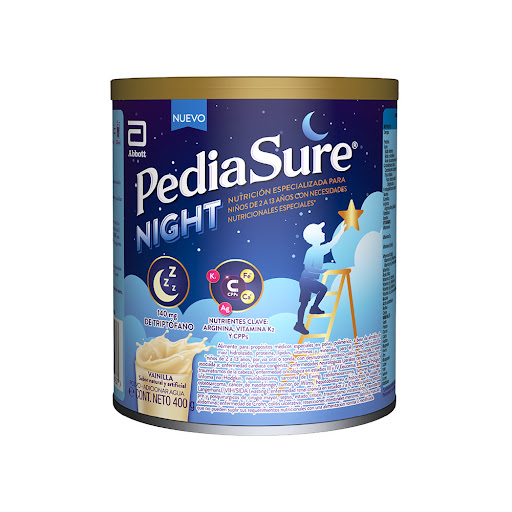 Fórmula Nutricional Pediasure Night Vainilla Niños 2-10 años Lata x 400 gr