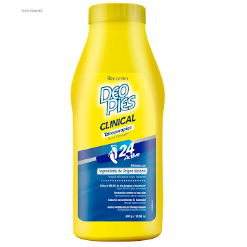 Antitranspirante Deo Pies Clinical Talco x 300 gr  