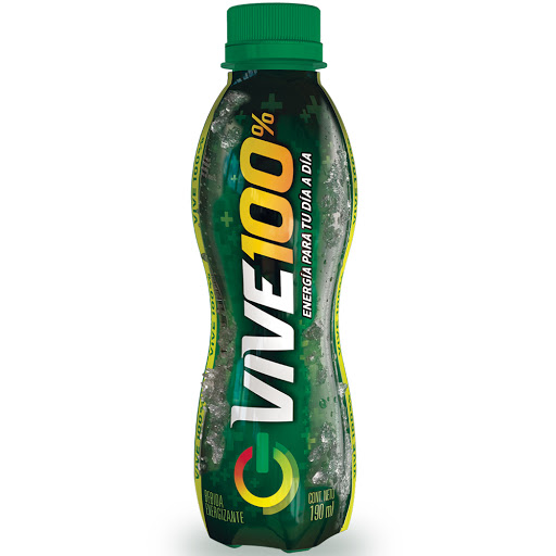 Bebida Energizante Vive 100 Original Botella x 190 ml