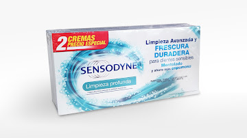 Oferta Crema Sensodyne Deep Clean 2x90gr   