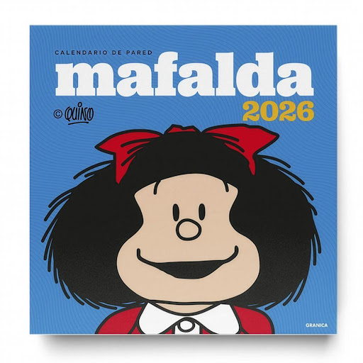 Mafalda 2026. Calendario De Pared Granica Libro x 1.0 Mafalda 2026. Calendario De Pared  Interior: A todo color con página de stickers. - 24pags. Encuadernación: Termosellado individual. Formato: 29 x 29 Editorial: Ediciones Granica ISBN: 9786316693273 A