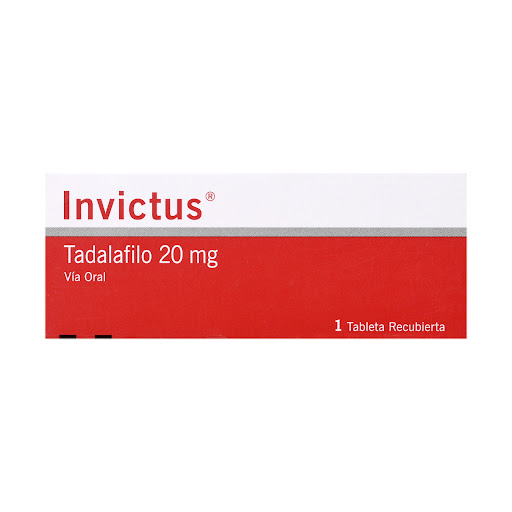 Invictus Tadalafilo 20 mg Siegfried Caja x 1 Tabletas