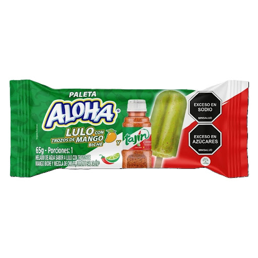 Paleta Aloha Tajin Paquete x 65 gr