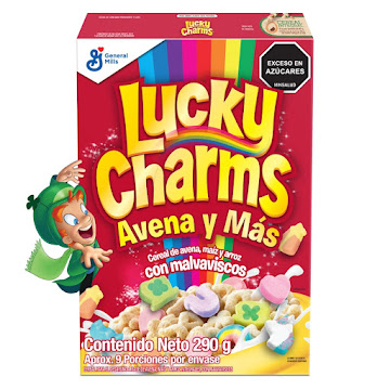 Cereal Lucky Charms Caja   x 290 gr 