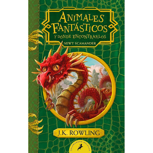 Animales Fantásticos Y Dónde Encontrarlos. J. K. Rowling Salamandra Libro x 1.0 ANIMALES FANTASTICOS Y DONDE ENCONTRARLO   Hay un ejemplar de Animales fantasticos y donde encontrarlos en casi todos los hogares de magos del pais. Ahora, tambien los muggles pueden descubrir donde v