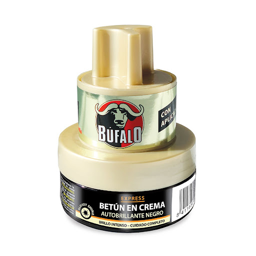 Betún Búfalo Autobrillante Crema Sin Cepillo Negro x 40 ml