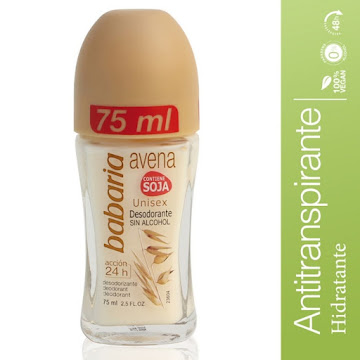 Desodorante Babaria Roll-On Avena x75ml    