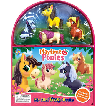 Libro Mini Divertilibros   Ponis Juguetones x 1 und 