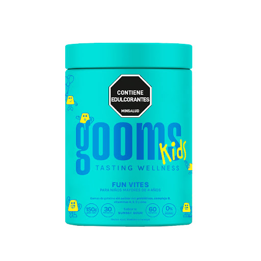 Gomitas Gooms Fun Vites para Niños Sobre x 150 gr