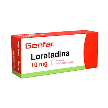 Loratadina Genfar 10Mg Tabletas Caja X10Tab.                            