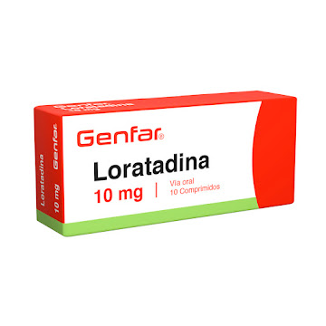 Loratadina Genfar 10Mg Tabletas Caja X10Tab.                            