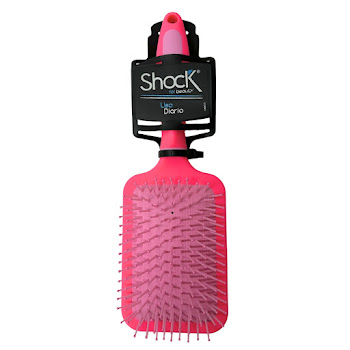 Cepillo Shock Paleta Fucsia Combinado x 1 und  