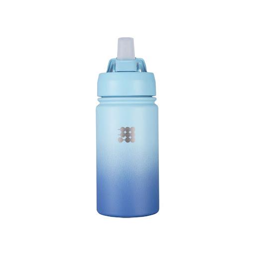 Termo para niños Jr Two Tone Blue Cubitt Bolsa x 1 Termo para niños Cubitt Jr: Hidratación divertida para niños. 414 ml, conserva frío 24h y caliente 12h. Con pajilla, acero inoxidable libre de BPA y tapa antifugas.